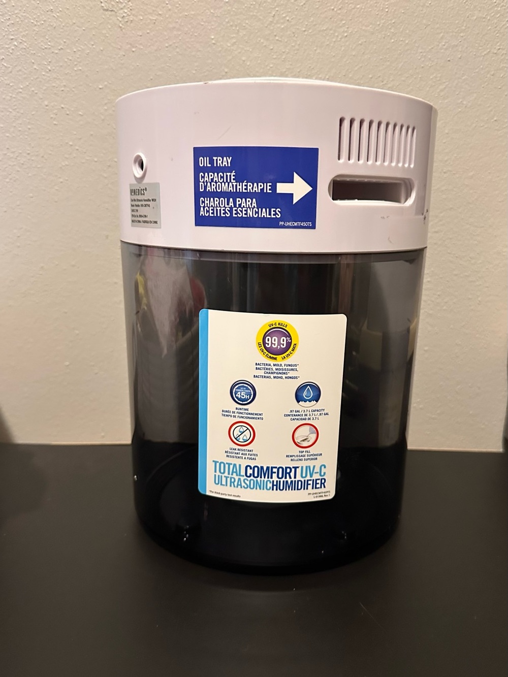 Homedics Total Comfort UV-C Ultrasonic Humidifier